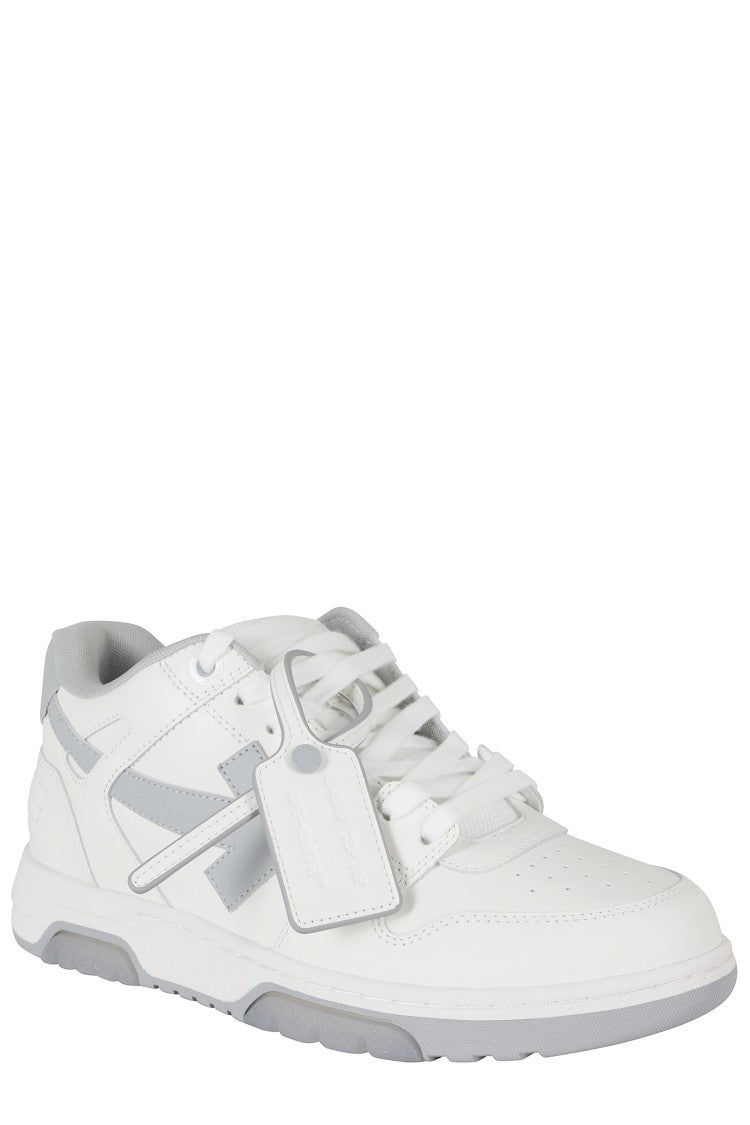 Off-White White Out Of Office Arrow Leather Sneakers