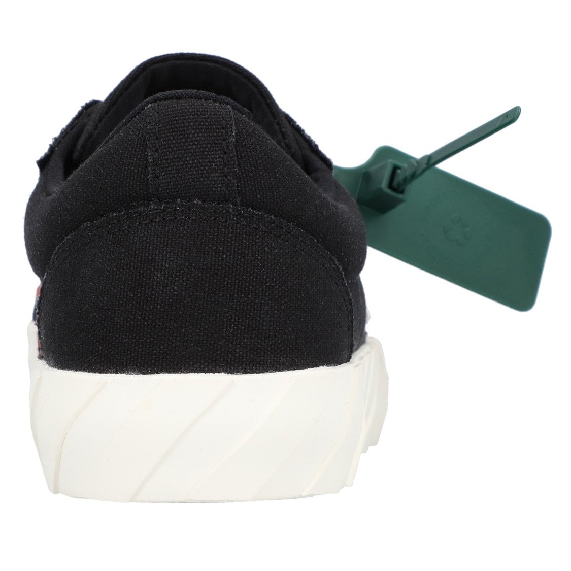 Off-White Low-Top Vulcalized Canvas Sneakers