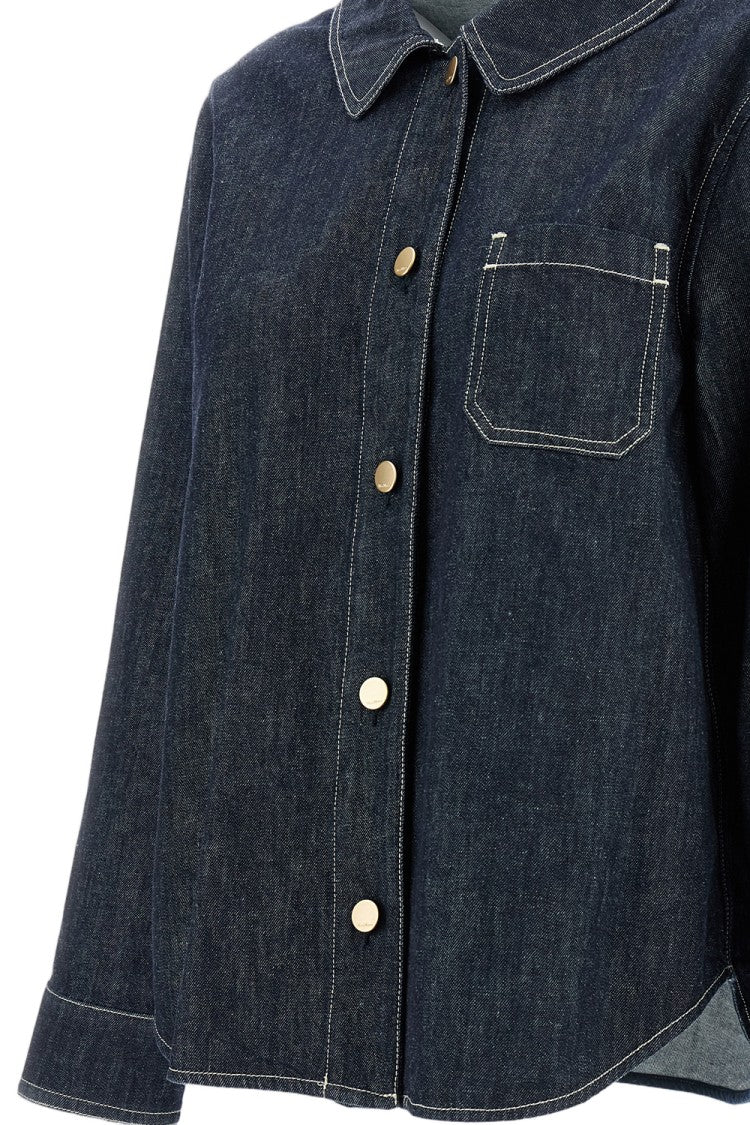 Max Mara Cotton Denim Shirt