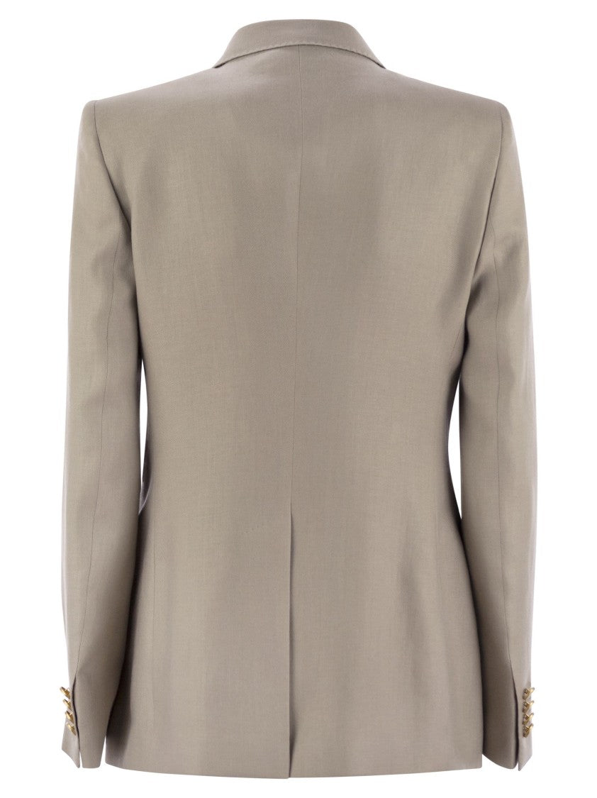 Tagliatore Paris - Linen Double-Breasted Blazer