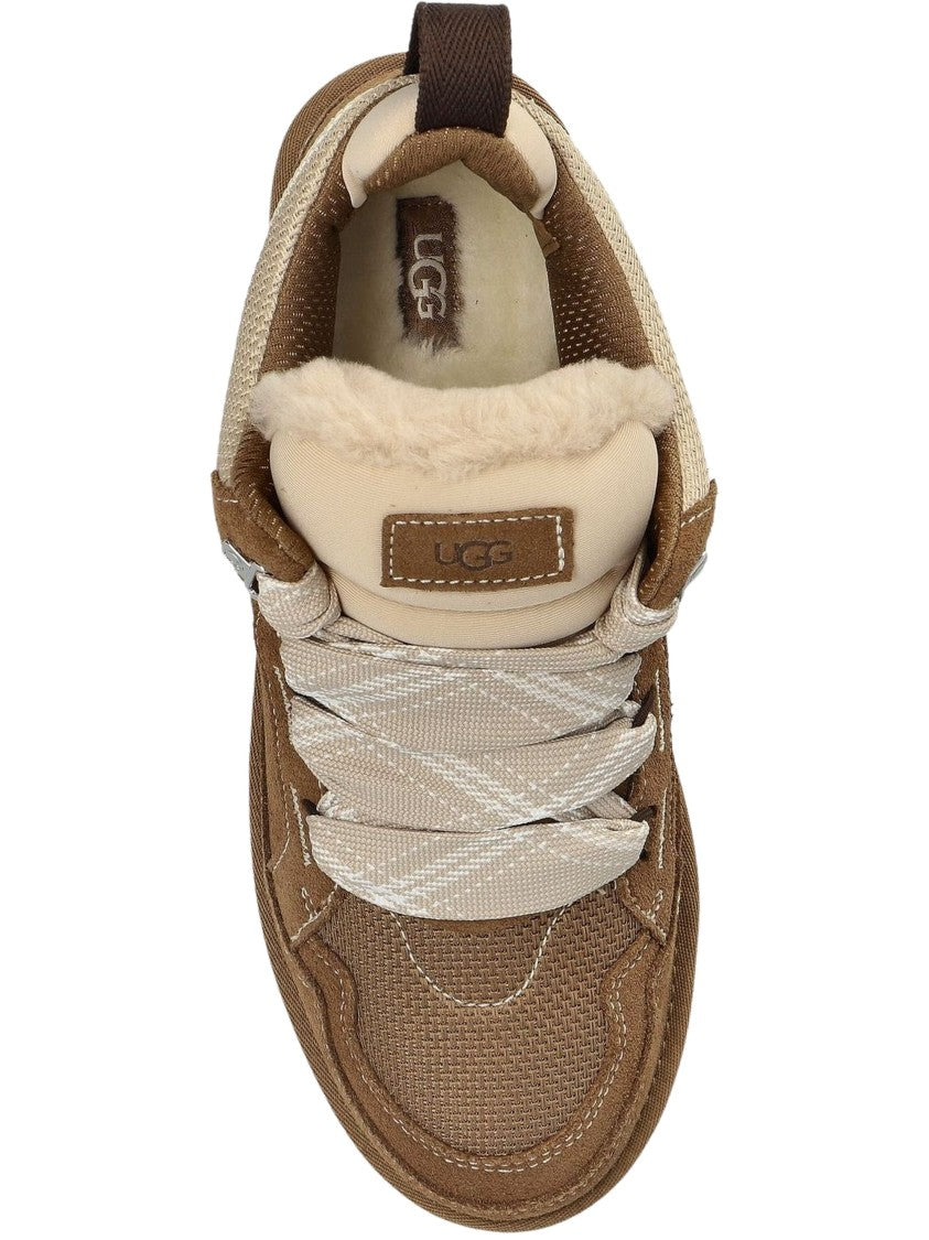 Ugg Lowmel Shearling Low-Top Sneakers