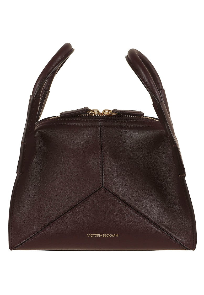 Victoria Beckham Fluid Geometric Mini Bag With Iconic V Stitching