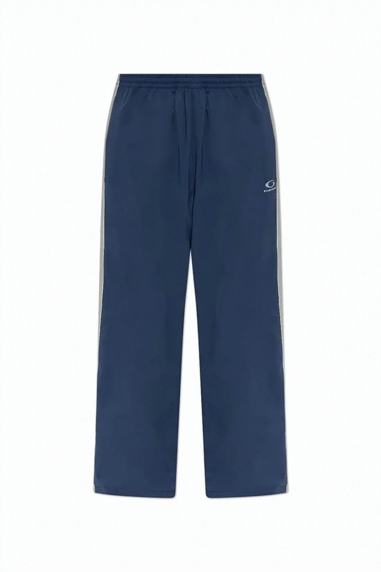 Balenciaga Navy Blue Relaxed Fit Jogger Pants