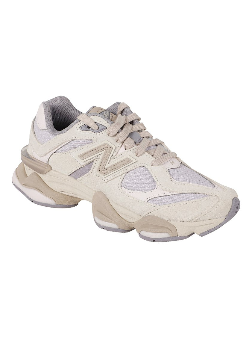 New Balance Layered Suede And Mesh Sneakers With Chunky Sole