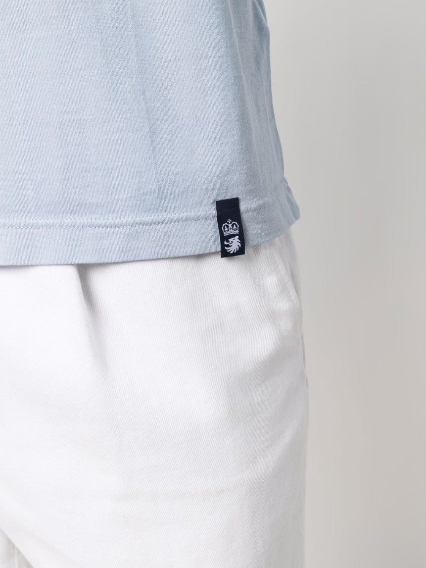 Drumohr Tailored Fit Green Cotton T-Shirt And Polo Set