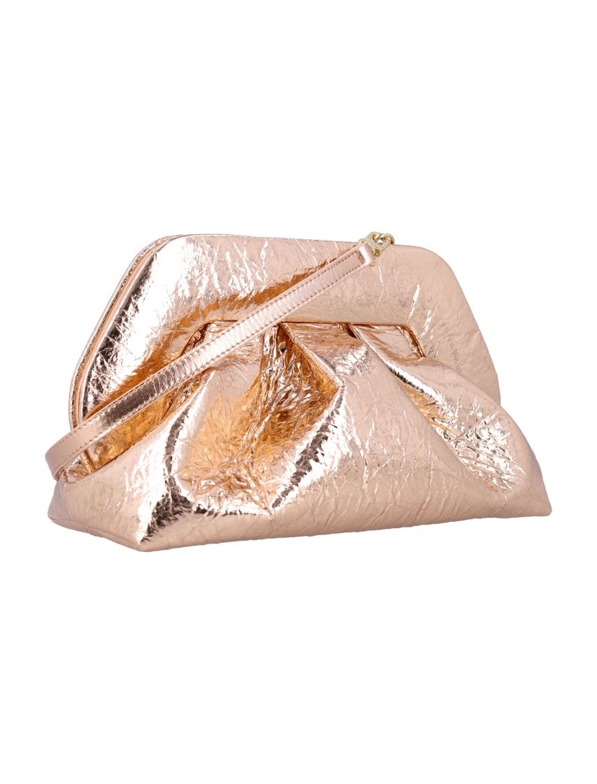 Themoirè Tia Clutch Metallic