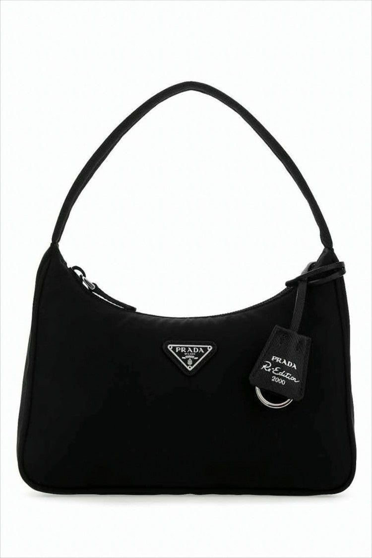 Prada Black Nylon Shoulder Bag