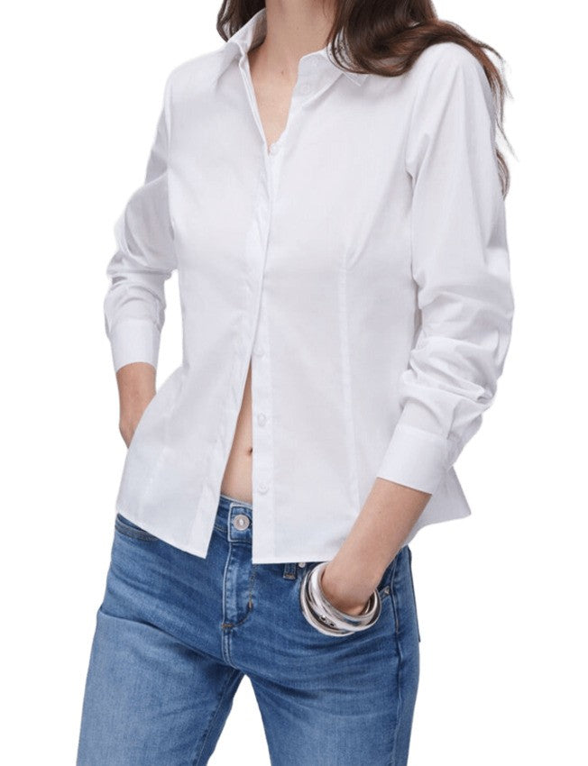 Liu Jo Slim-Fit Jewel-Embellished Poplin Shirt