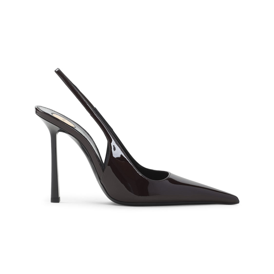 Saint Laurent Vendome 110 Dark Brown  Calf Leather Pumps