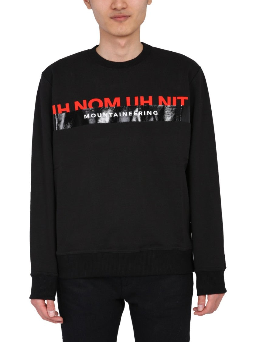 Ih Nom Uh Nit Crew Neck Sweatshirt With Ribbed Finish