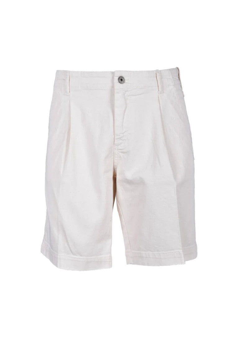 Bikkembergs Cream Bermuda Shorts