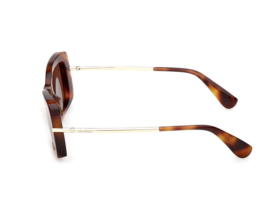 Max Mara Tortoiseshell Mm0194 Oversized Square Sunglasses