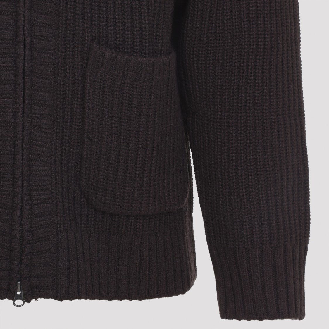 Carhartt Wip Palisander Brown Chrone Knit Jacket