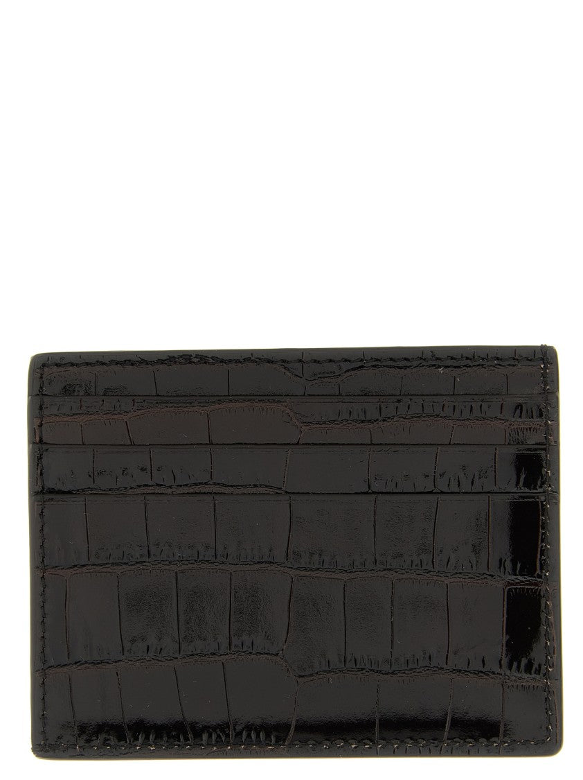 Tom Ford Crocodile Leather Card Holder