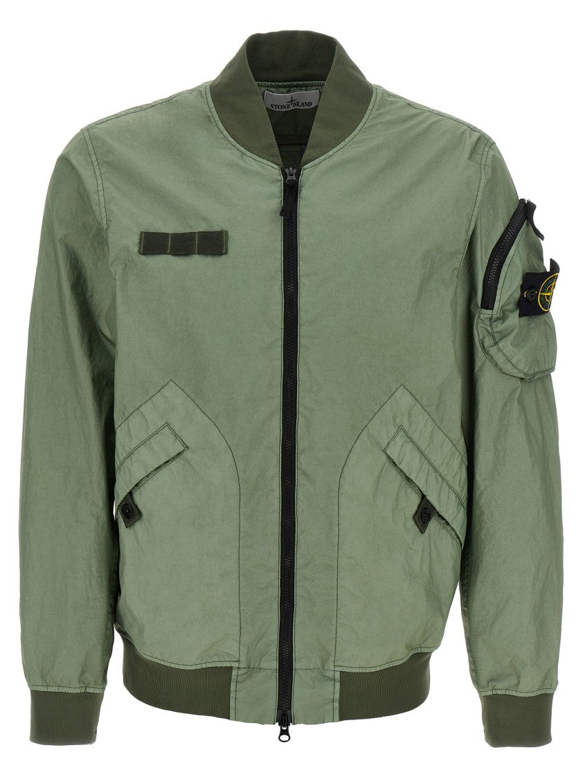 Stone Island 'Membrana 3L Tc' Bomber Jacket