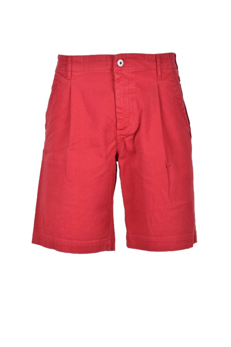 Bikkembergs Red Bermuda Shorts