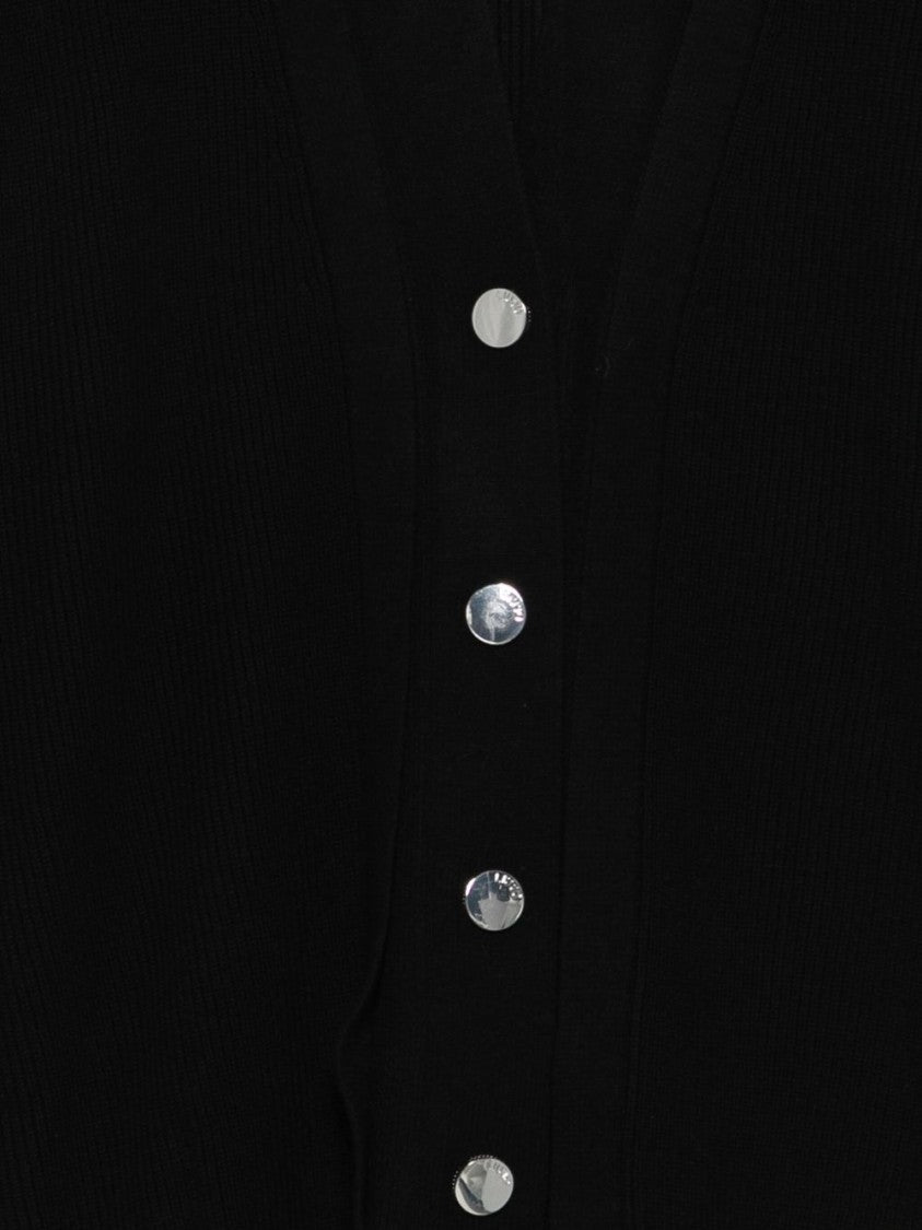 Liu Jo Nero Sweater With V-Neckline