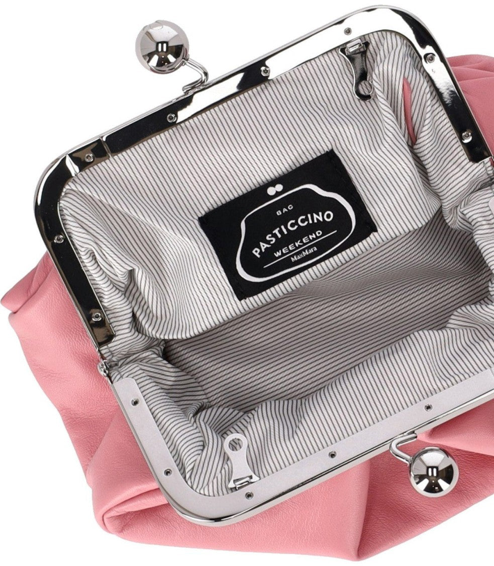 Max Mara Pasticcino Prati Small Pink Clutch