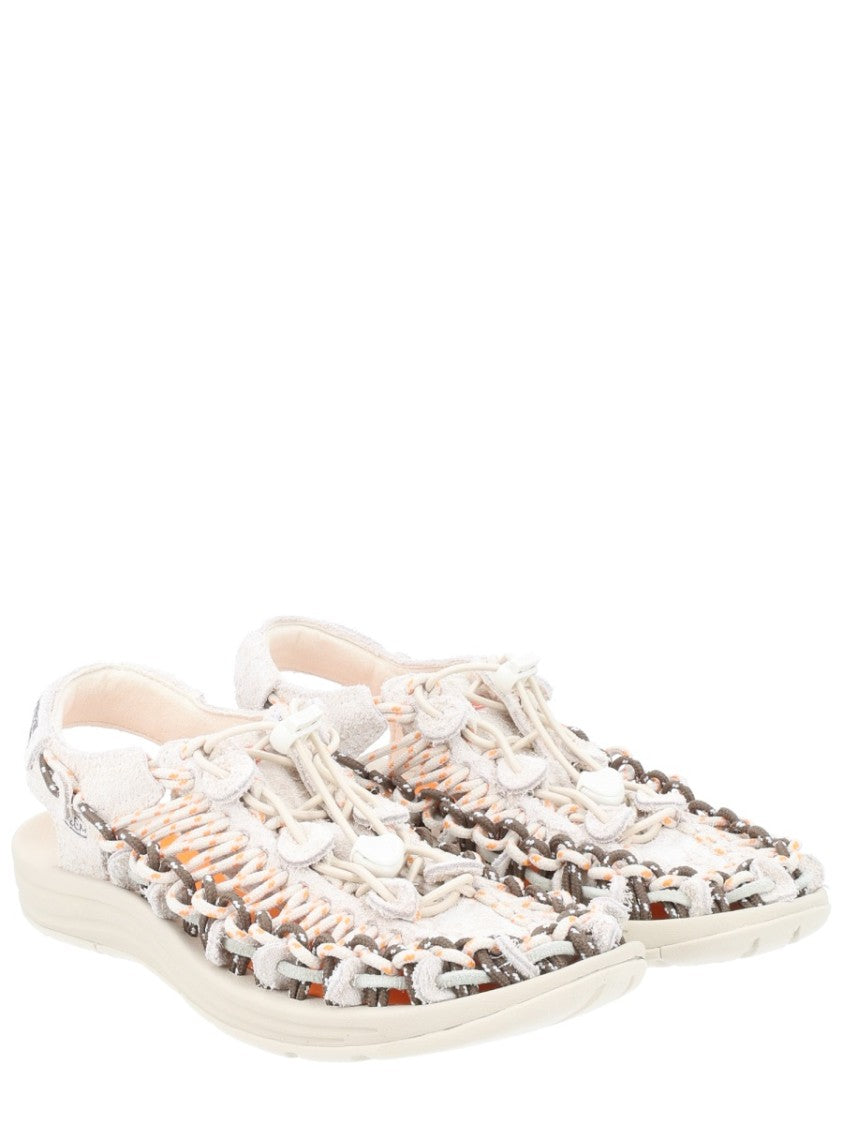 Keen Woven Leather Closed Toe Sandals