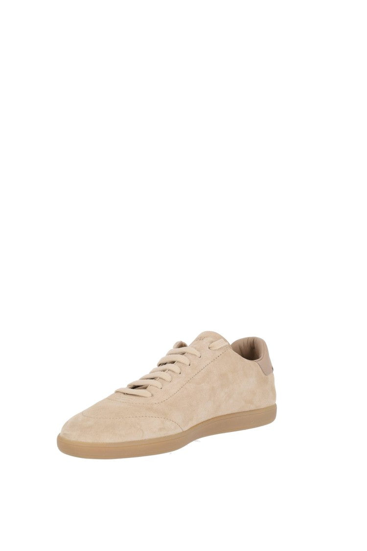 Zegna Dark Brown 232 Suede Sneakers