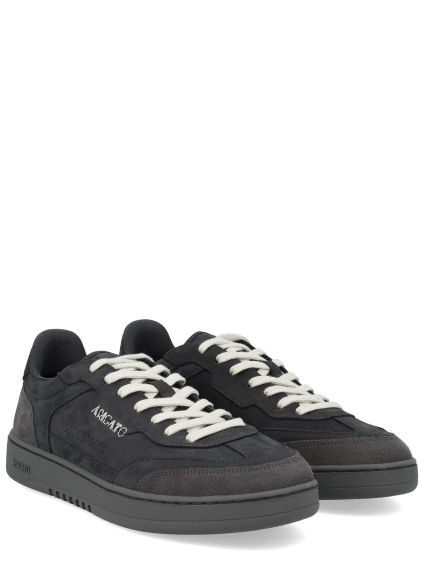 Axel Arigato Dark Grey Leather Monochromatic Sneakers