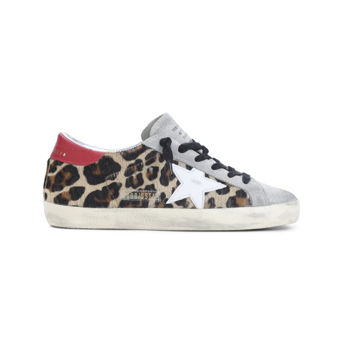 Golden Goose Leopard Print Low-Top Sneakers
