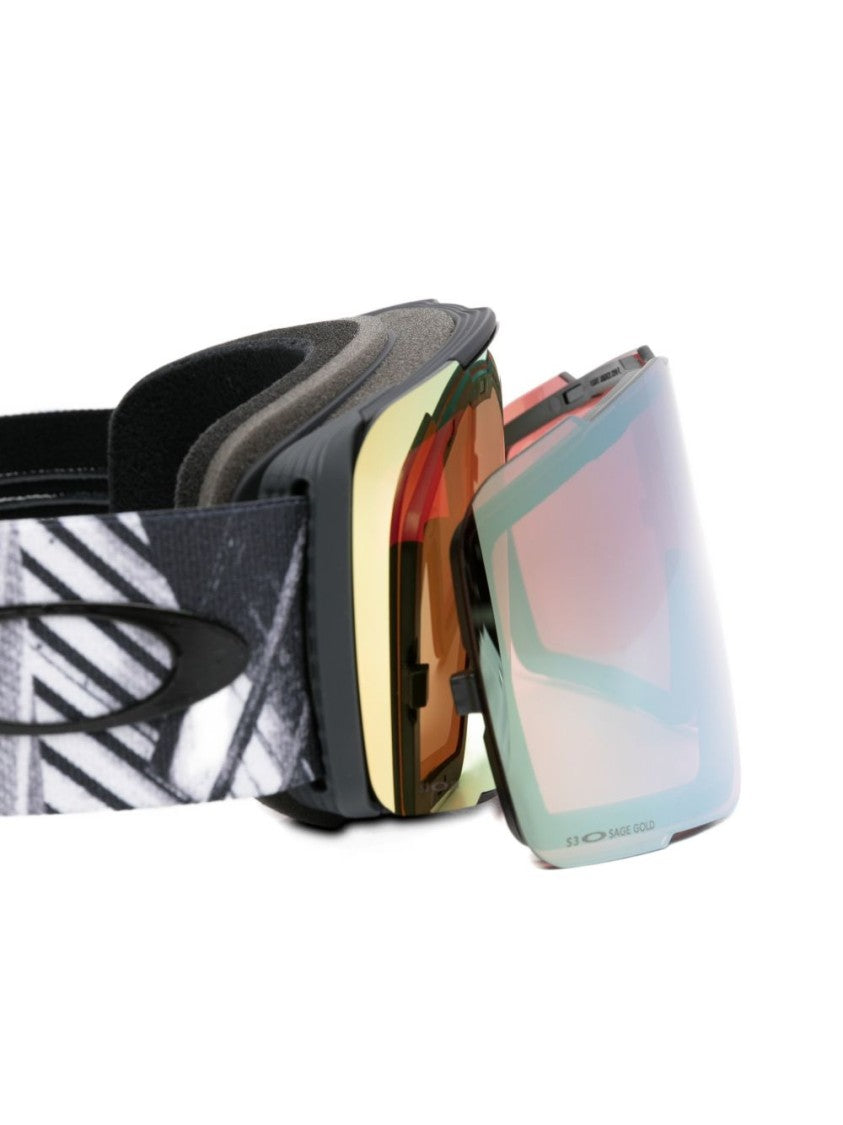Oakley Modular Single-Lens Sunglasses With Reflective Tint