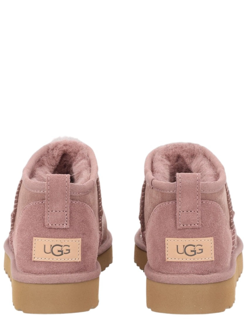 Ugg Classic Ultra Mini Twinface Suede Ankle Boots