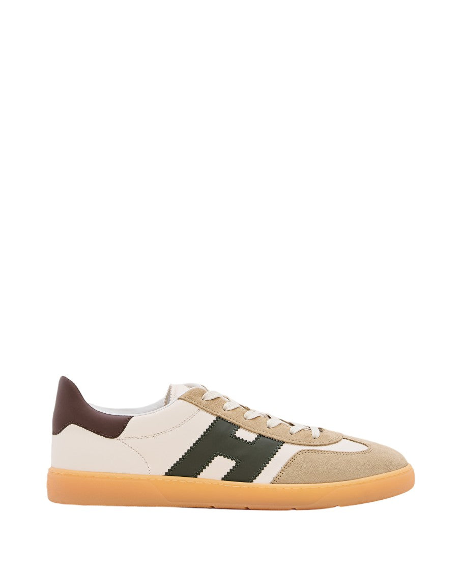 Hogan Lace-Up Sneakers With Suede