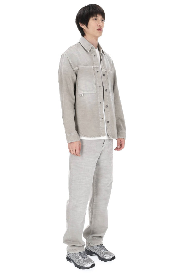 Haikure Arno Cotton Bull Overshirt Jacket