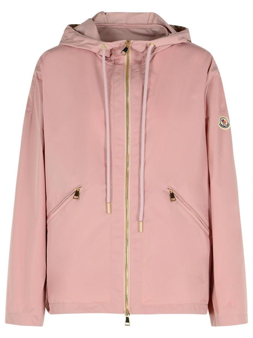Moncler Cassiopea' Pink Polyester Jacket