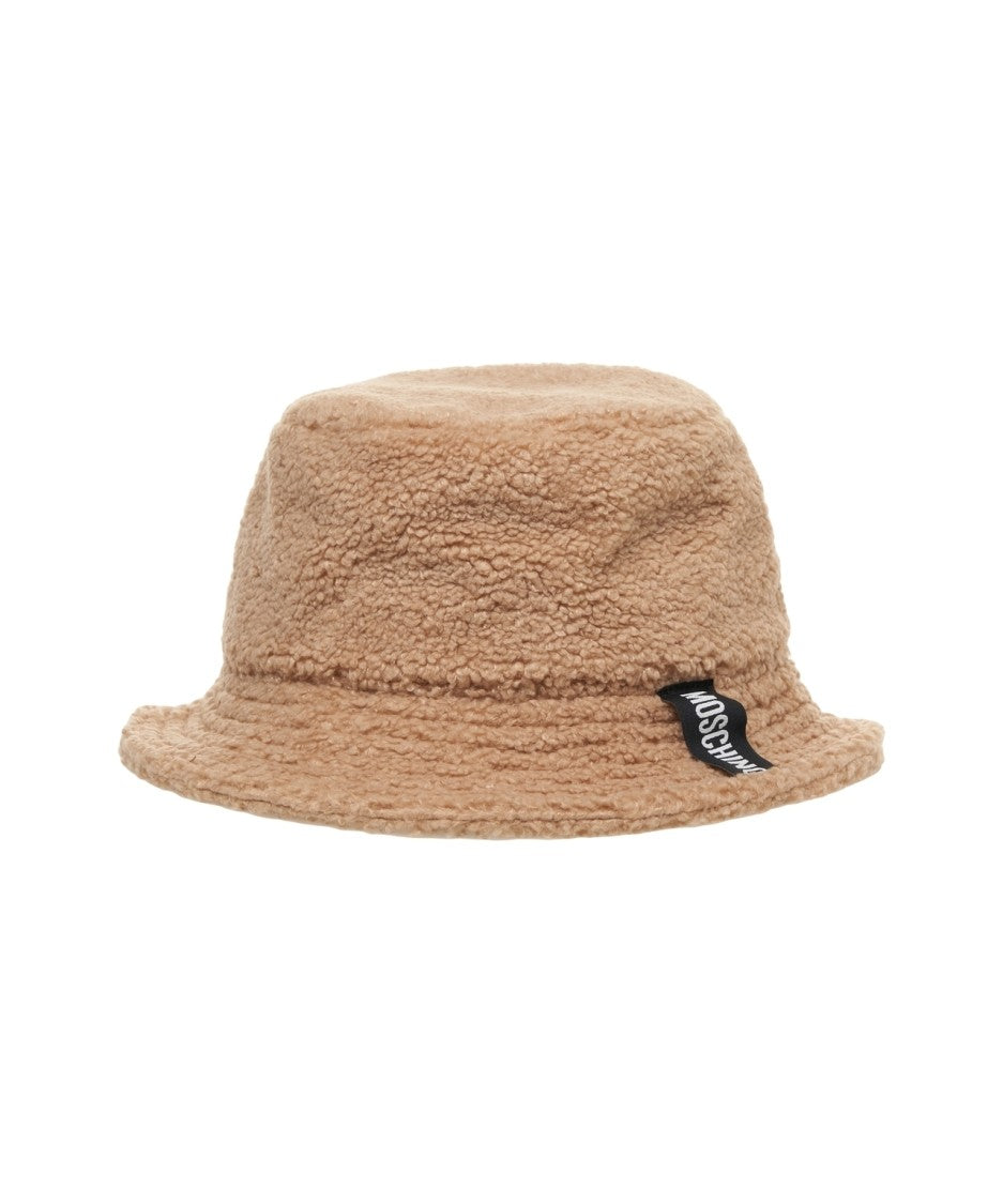 Moschino Faux Fur Bucket Hat
