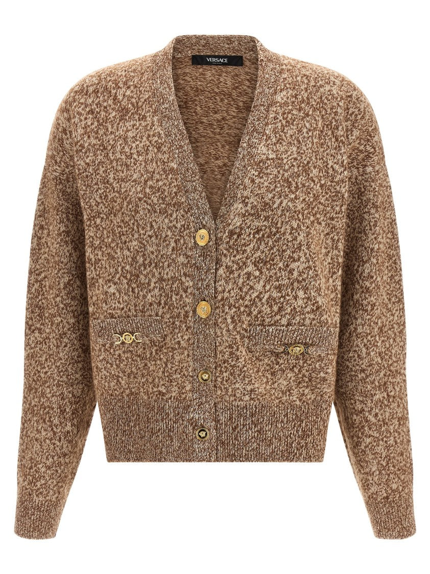 Versace 'Medusa '95' Button Cardigan