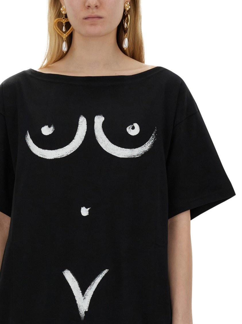 Moschino Oversized Body Print T-Shirt