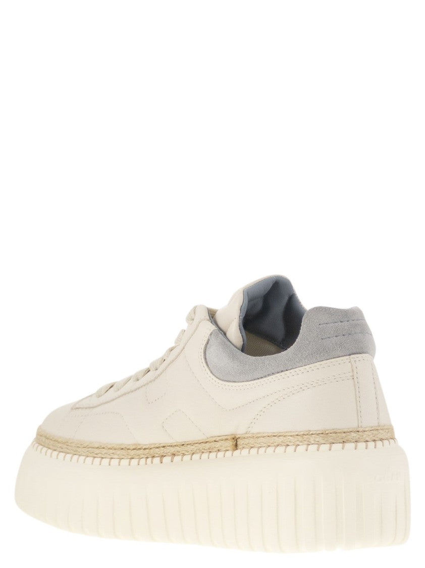 Hogan H-Stripes - Leather Trainers