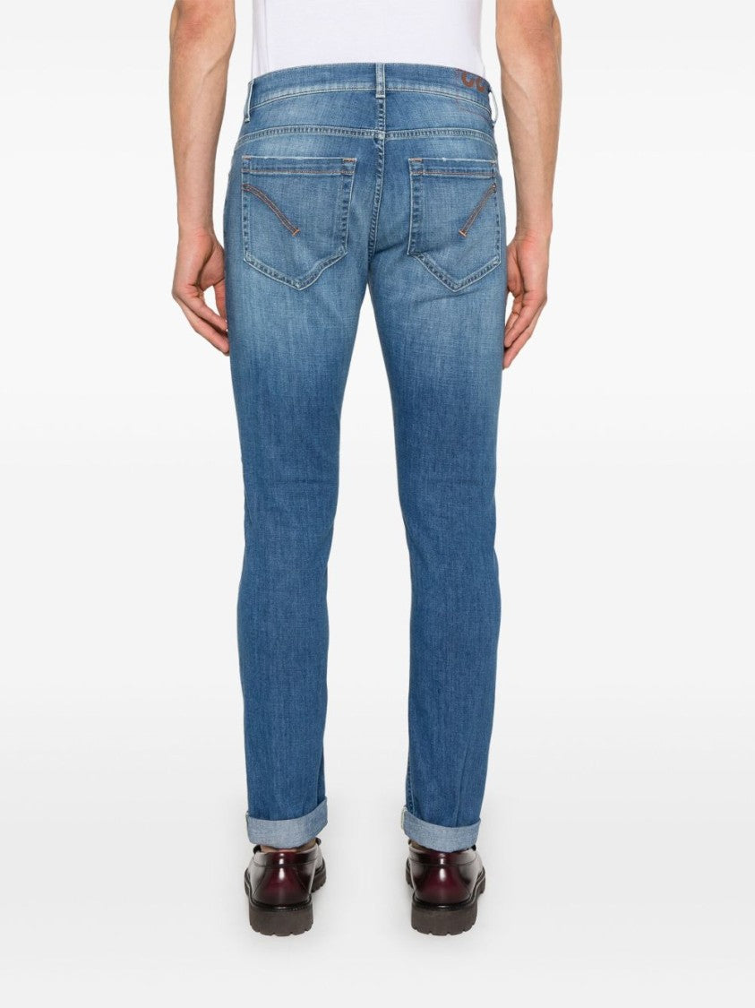 Dondup Slim-Fit Light Blue Jeans