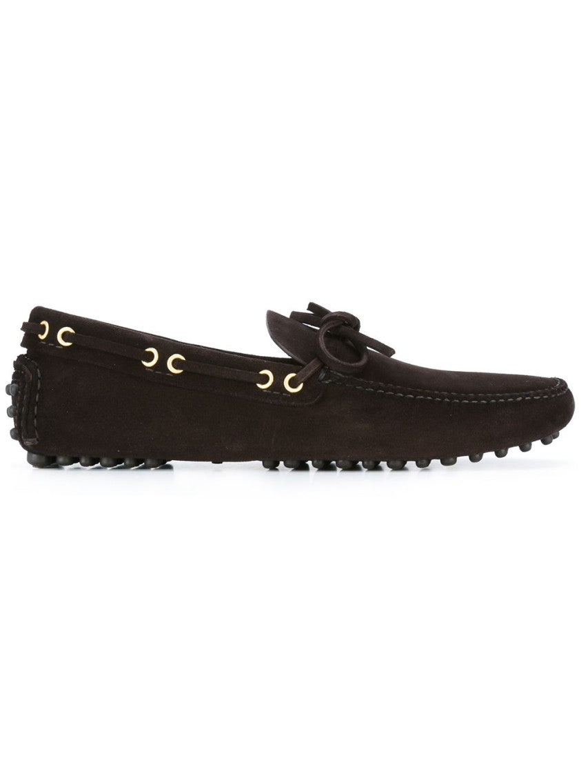 Car Shoe Brown Suede Moccasins