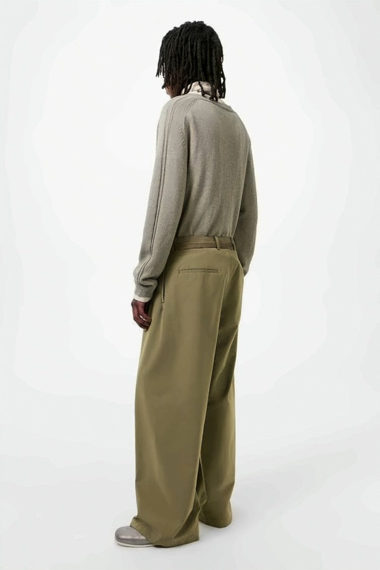 Our Legacy Brown Wide-Leg Pants With High Waist