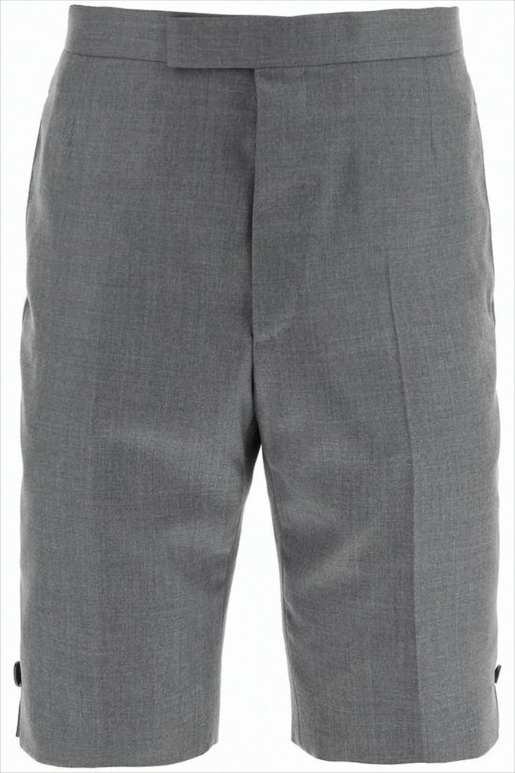 Thom Browne Structured Mid-Thigh Shorts With Refined Fit