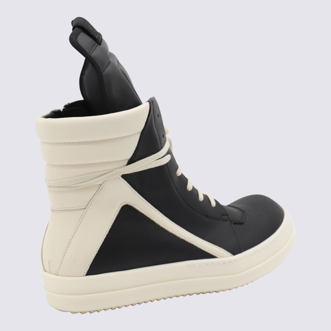 Rick Owens High-Top Sneakers With Contrast Design And Enhanced Comfort