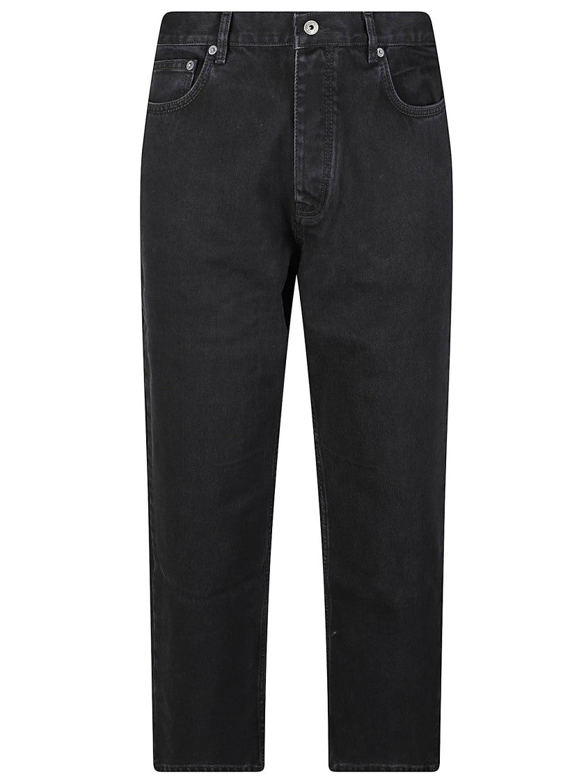 Off-White Half Arrow Tapered Cotton Jeans