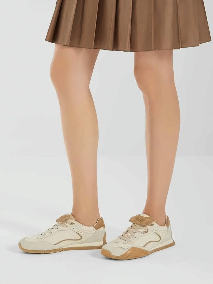 Fendi Low-Profile Sneakers With Refined Detailing