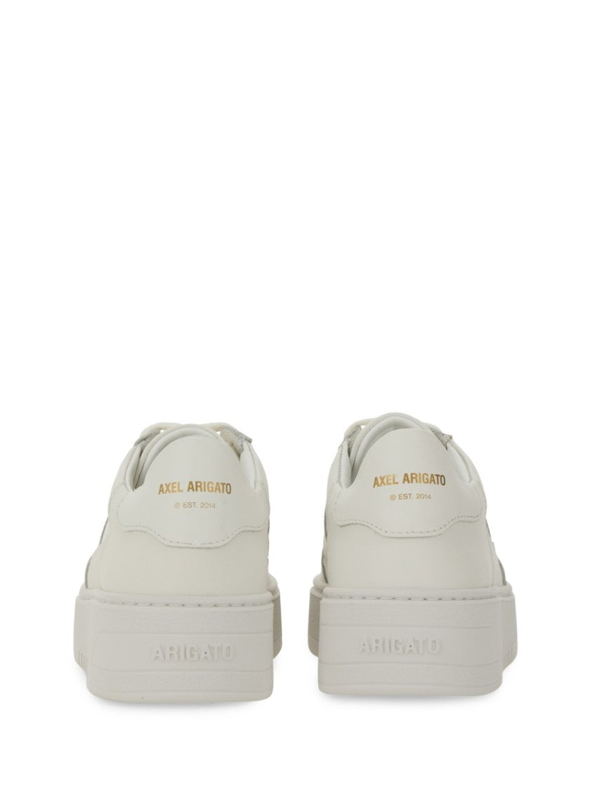 Axel Arigato Orbit Vintage Minimalist White Sneakers