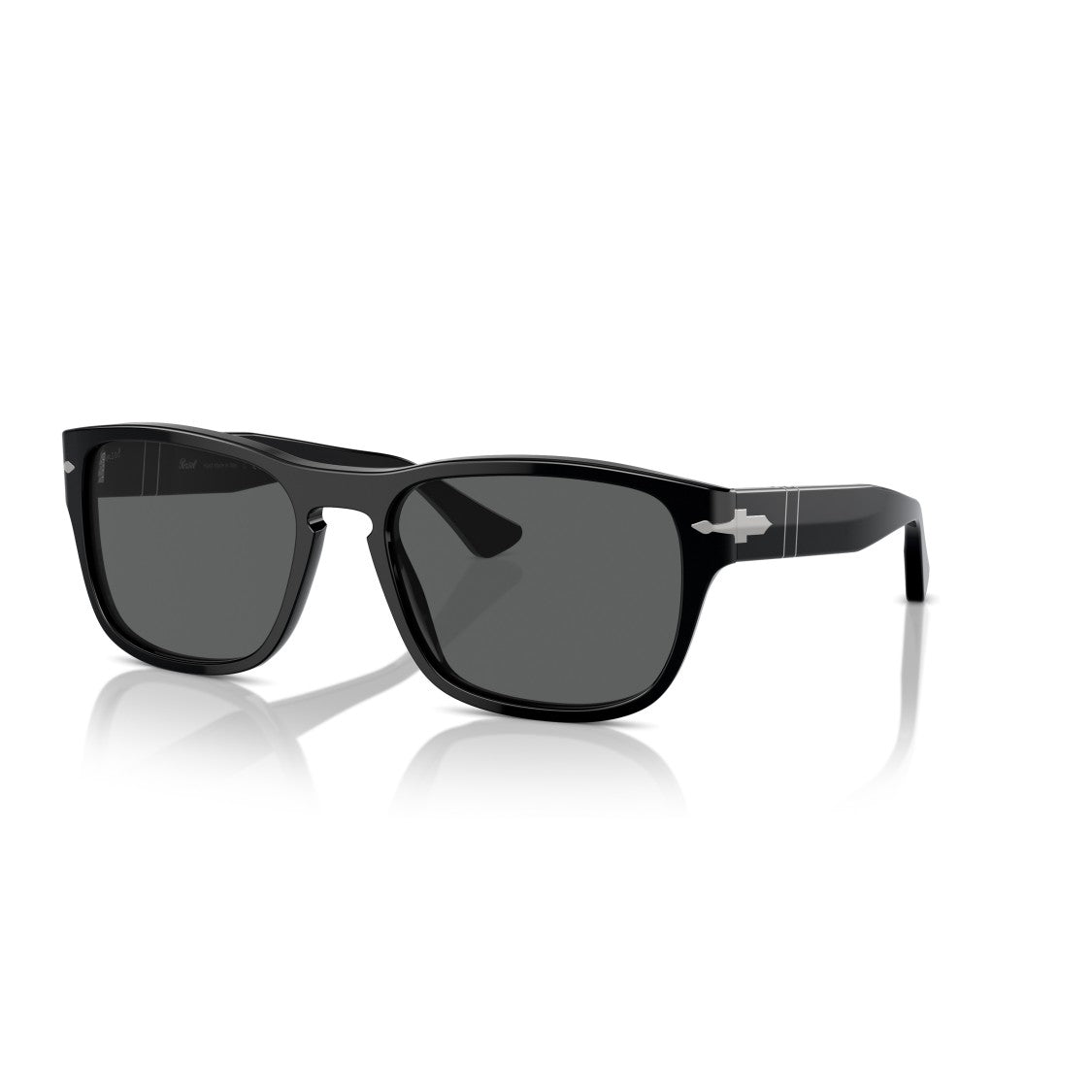 Persol 0Po3341s Oversized Square Sunglasses With Silver-Tone Arrow Detail