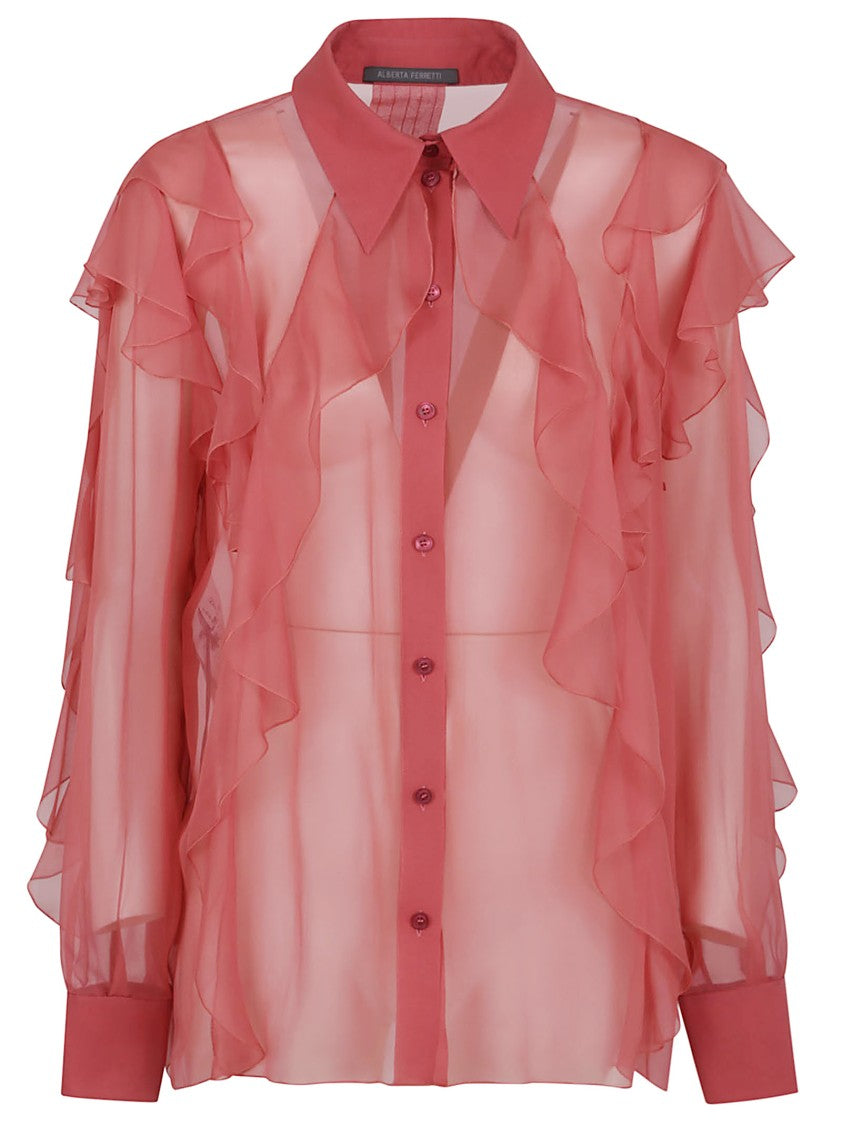 Alberta Ferretti Chiffon Shirt