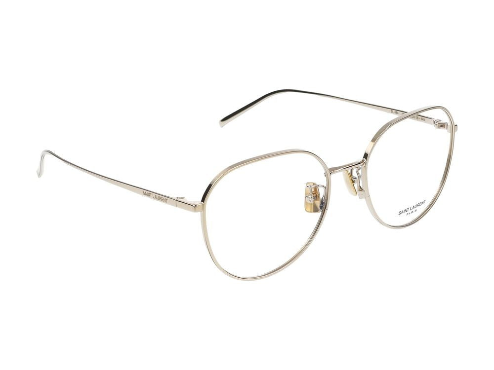Saint Laurent Gold Thin Metal Sunglasses