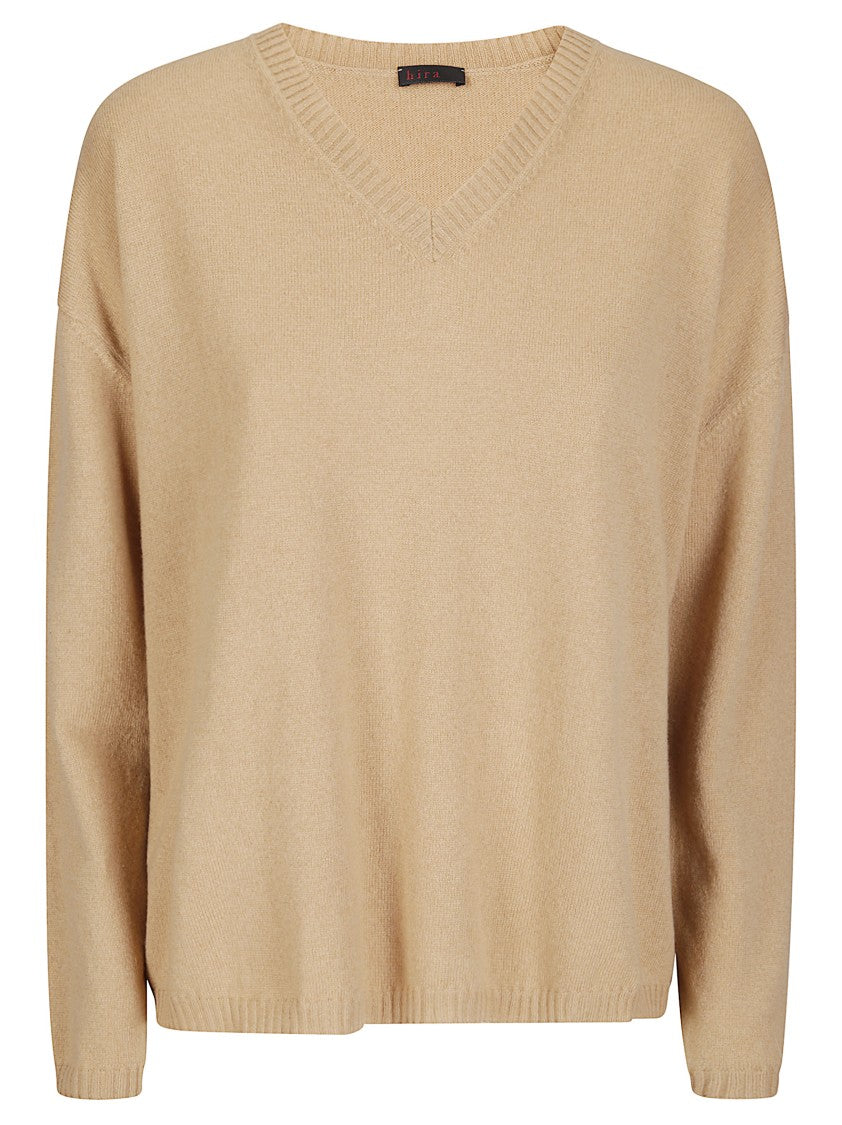 Hira Soft Sweater With V-Neck