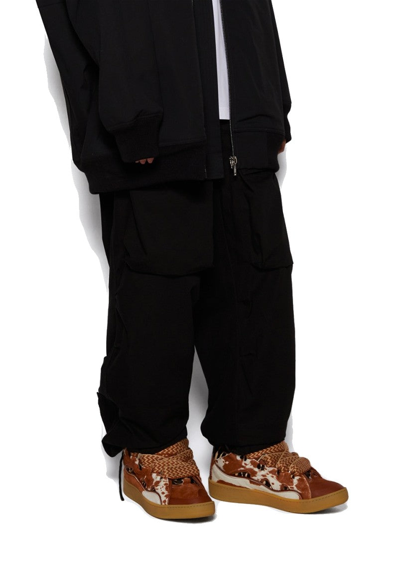 Lanvin Curb Leather Sneakers