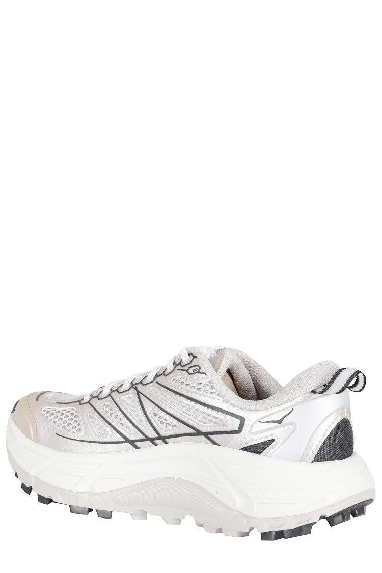 Hoka Beige U Mafate Speed 2 Ts Polyester Rubber Sneakers