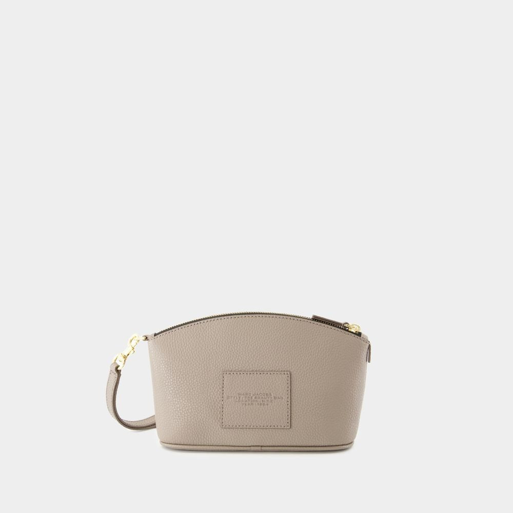 Marc Jacobs The Beauty Clutch Bag - Leather - Beige